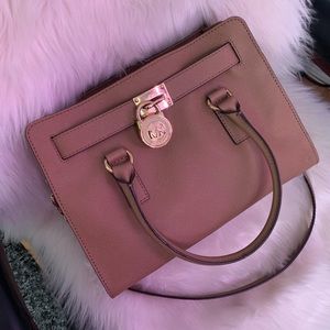 Hamilton East West Saffiano Leather Satchel bag